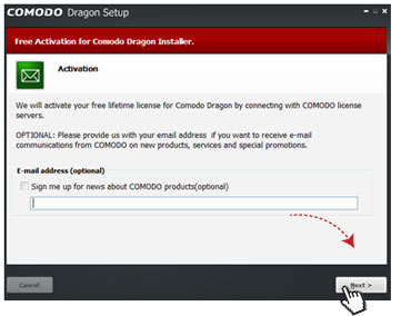 install free comodo dragon browser